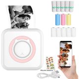 Acessórios Para Impressoras Térmicas Bluetooth Mini Portáteis De 13 Rolos