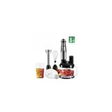 Liquidificador Manual 8 Em 1 700w 304 De Aço Inoxidável Com Acessórios