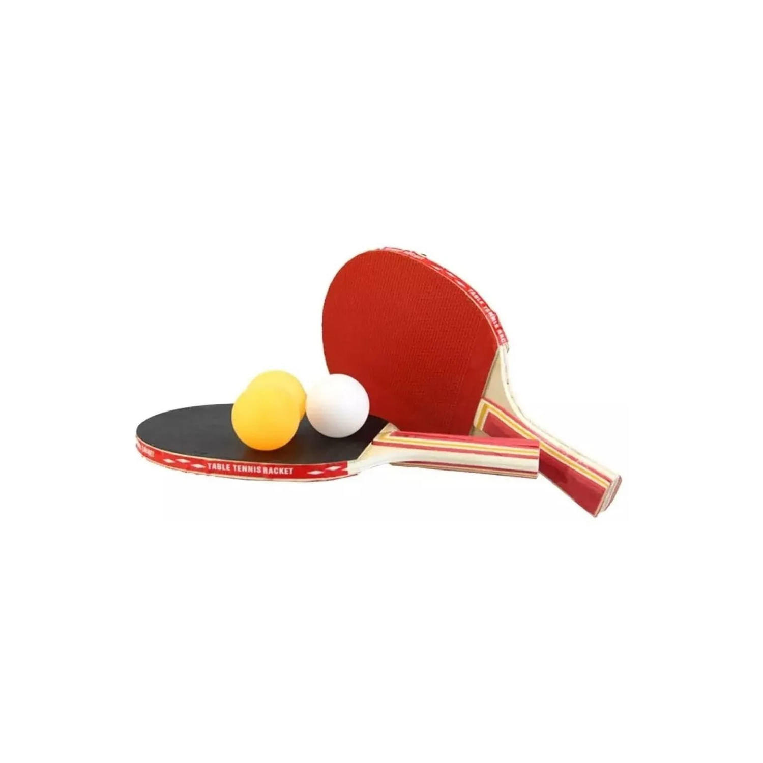 Jogo De Tabuleiro Ping Pong Paddles Set 2 + 3 Bolas