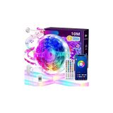 Faixa De Luz Rgb Wifi E Controle Remoto De 10 M