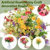 Flores Artificiais Xuixsh, Decoração De Flores Silvestres, 6 Unidades