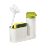 Dispensador De Sabão Líquido, Suporte De Esponja Para Lava-louças