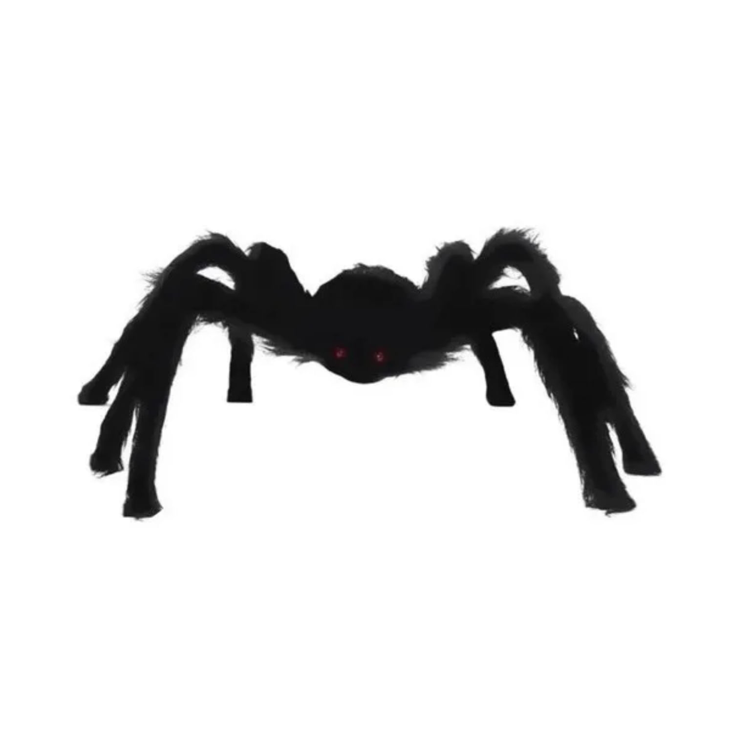 Brinquedo De Pelúcia Halloween Spider 90cm Para Decoração De Casa