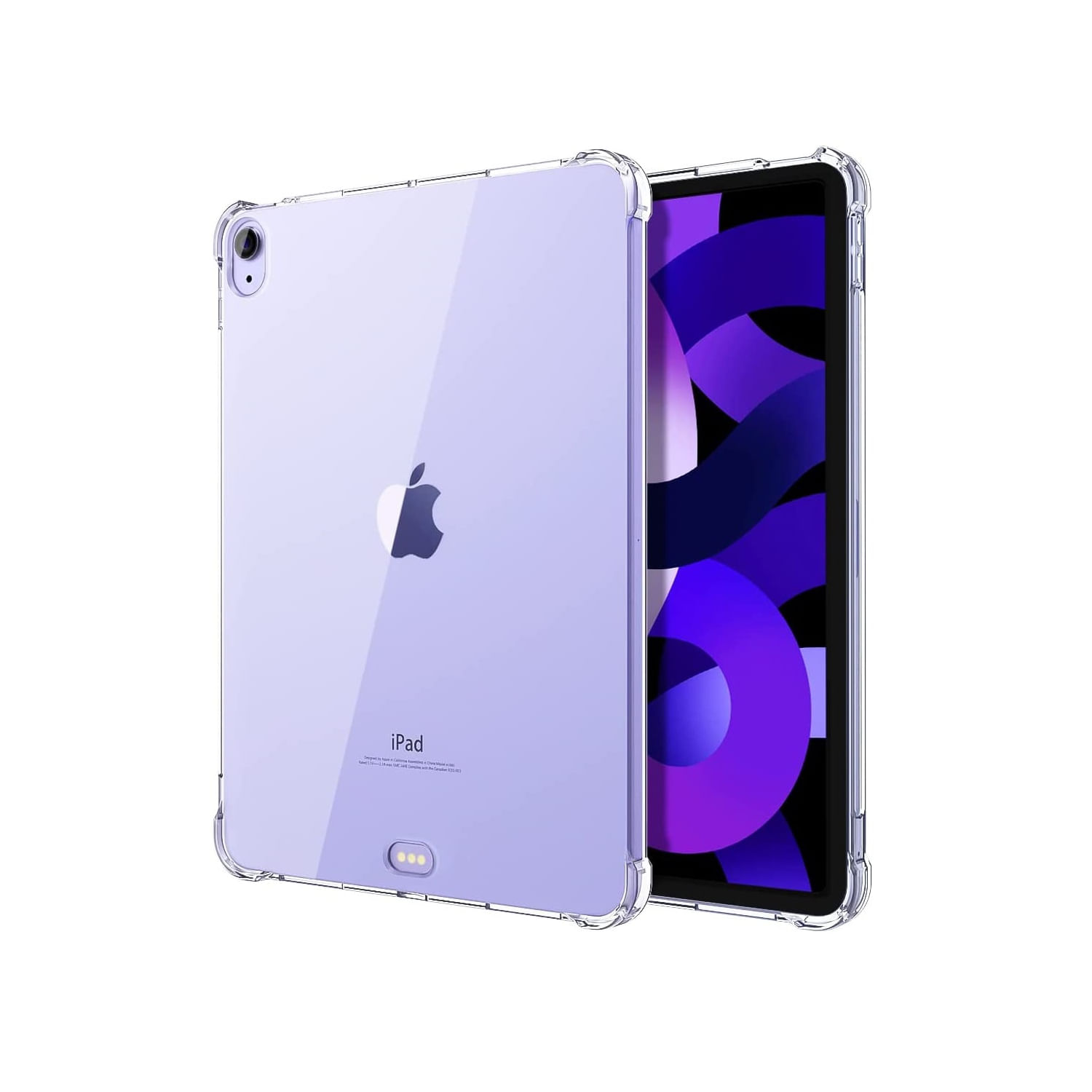 Capa Para Ipad Air 4 E 5 Geração 10.9 2020 Transparente