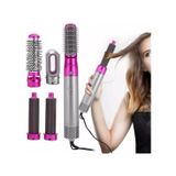 Modelador De Cabelo Hot Air Brush, Secadores 5 Em 1