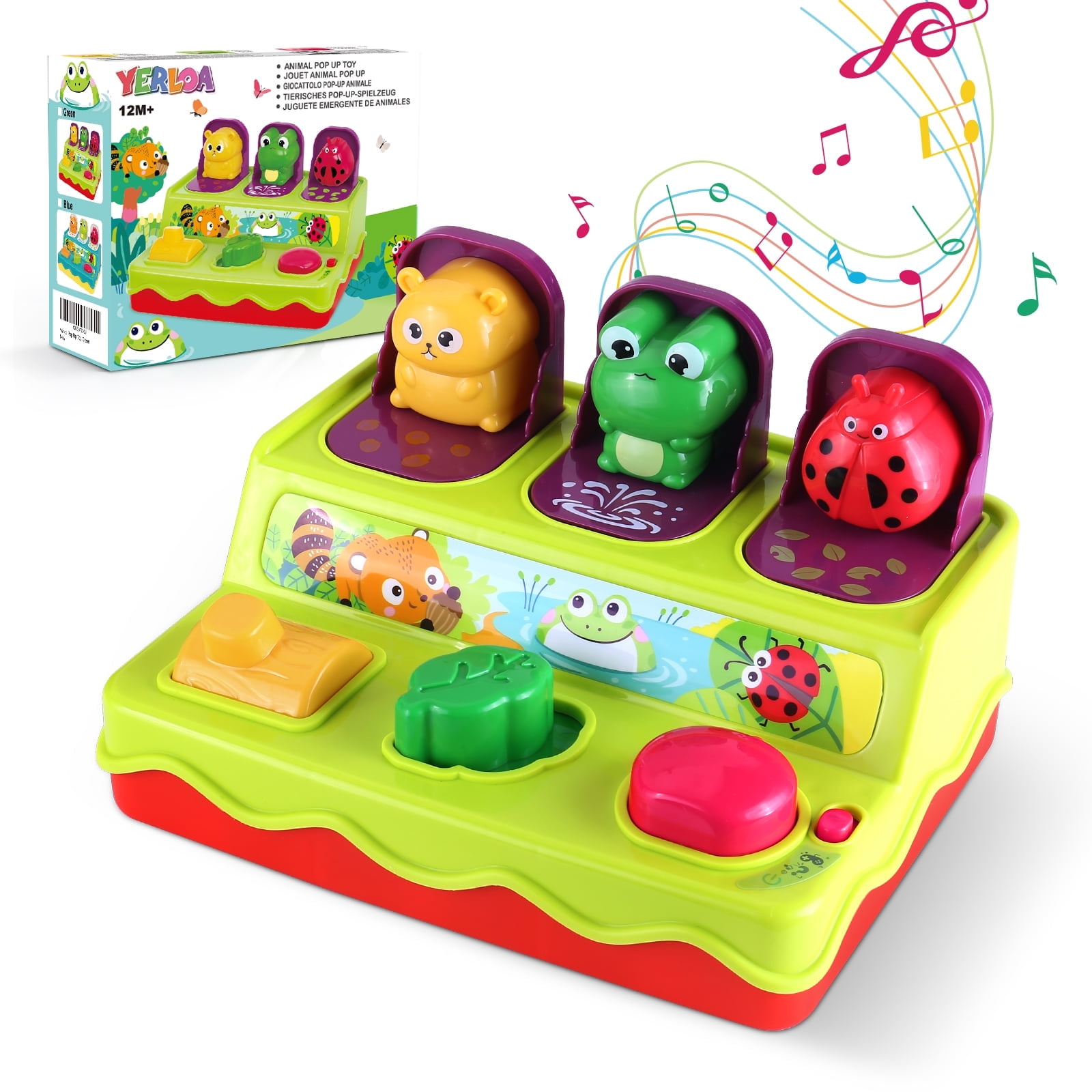 Música Para Educação Infantil Toy Montessori Com 1 Ano De Idade+verde