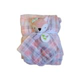 Cobertor De Bebê Com Kit De Acessórios 100% Algodão 80x90cm