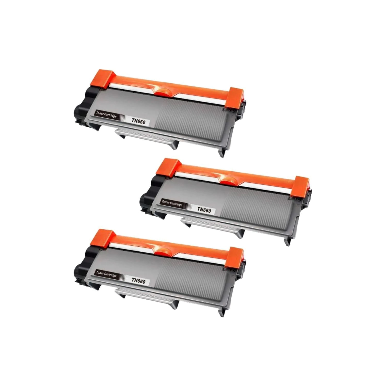 Pacote De Toner 03 Tn-2340-2370 - Tn-660 Compatível Com Brother