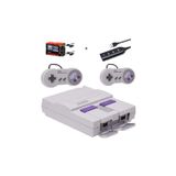 Consola Super Ns Classic De 16 Bits Com 21 Jogos E 2 Controladores