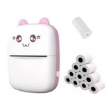 Impressora Térmica Bluetooth Linda Kitten + 11 Rolls