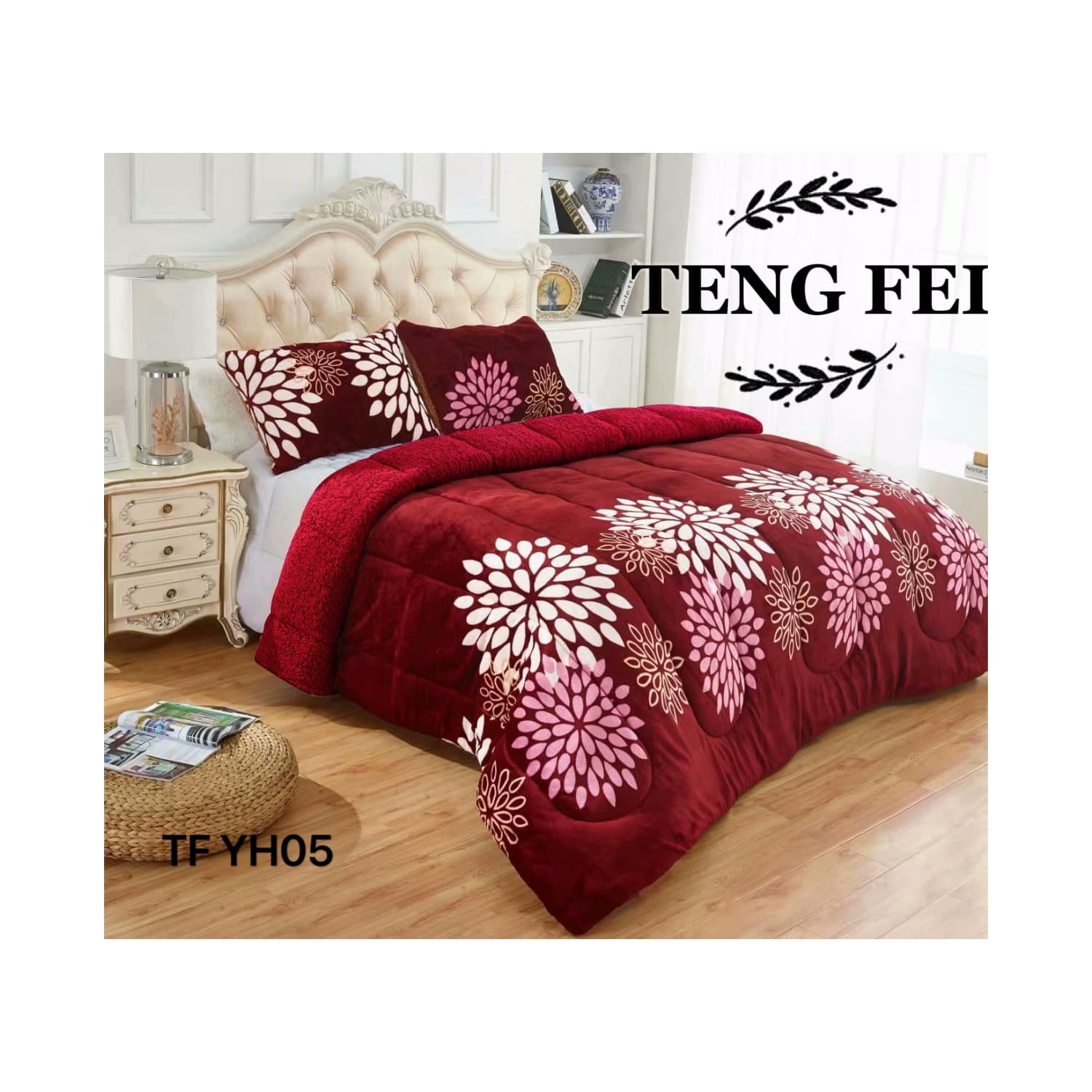 Blanket Down Sherpa Plush E Chiporro Winter 2 Lugares