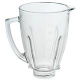 Copo De Liquidificador, Vidro Redondo De 1,25 L, Boroclass, Lavável Na Máquina De Lavar Louça