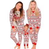 Pijamas De Natal Neufigr Family Matching Sets De Poliéster