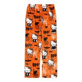Pijama Yirok.com Desenho Animado, Flanela, Anime, Estampa De Gato, Feminino, Laranja M