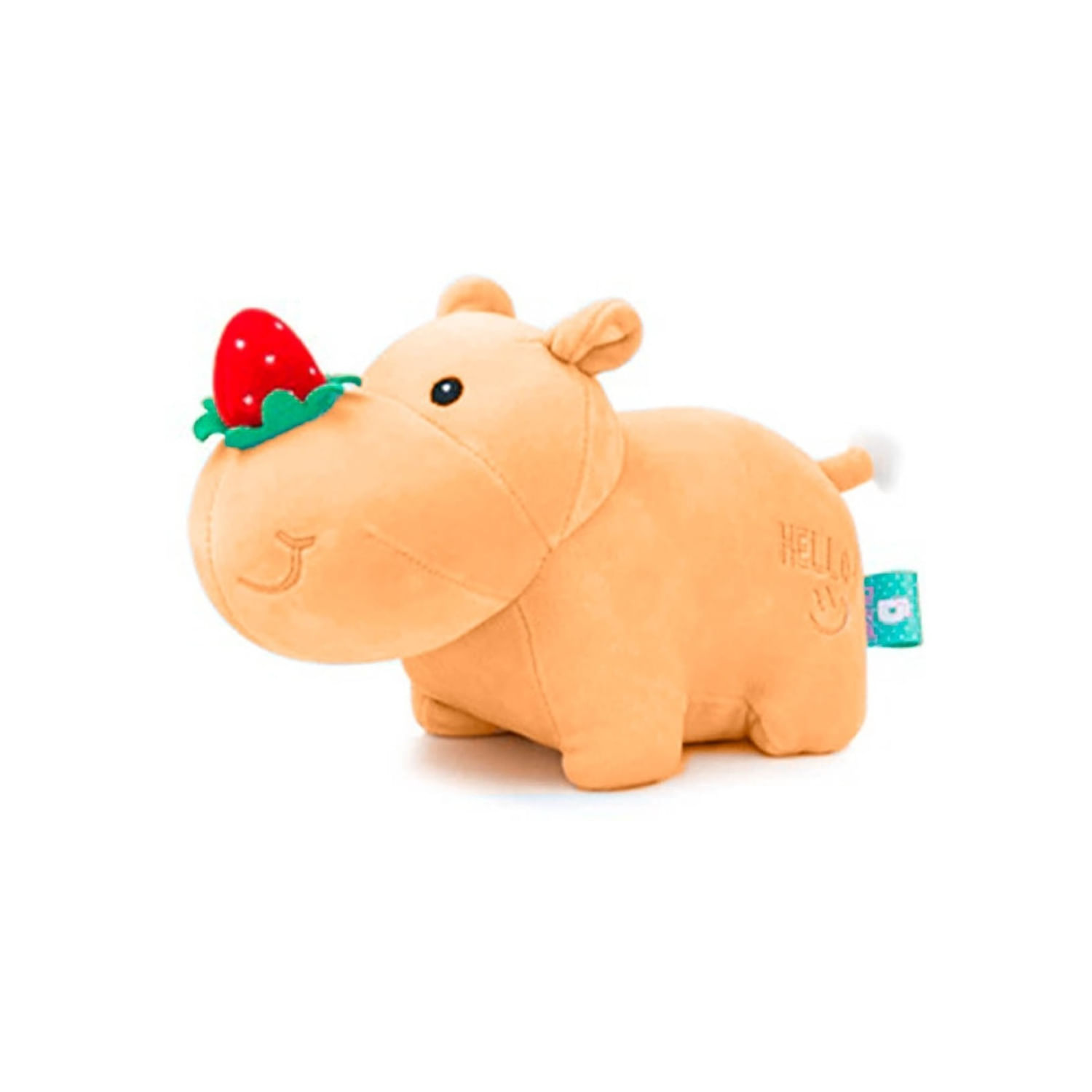 Animal De Pelúcia: Rinoceronte, Laranja, Morango, Nariz Supermacio