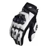 Luvas De Couro De Motociclismo Para Verão E Inverno