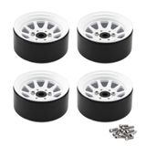 Caixa Metálica De Aros De Roda 1.9 Beadlock Para Axial 1:10 Rc Craw