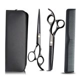 Kit De Tesouras De Cabeleireiro E Tesoura De Corte De 6 Polegadas