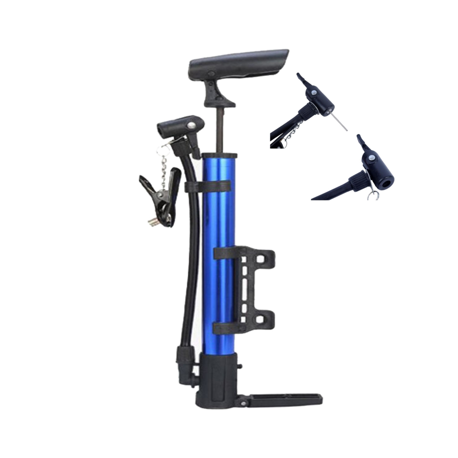 Bomba Infladora De Bolas Com Mangueira E Agulhas Para Rapidez E Eficiência