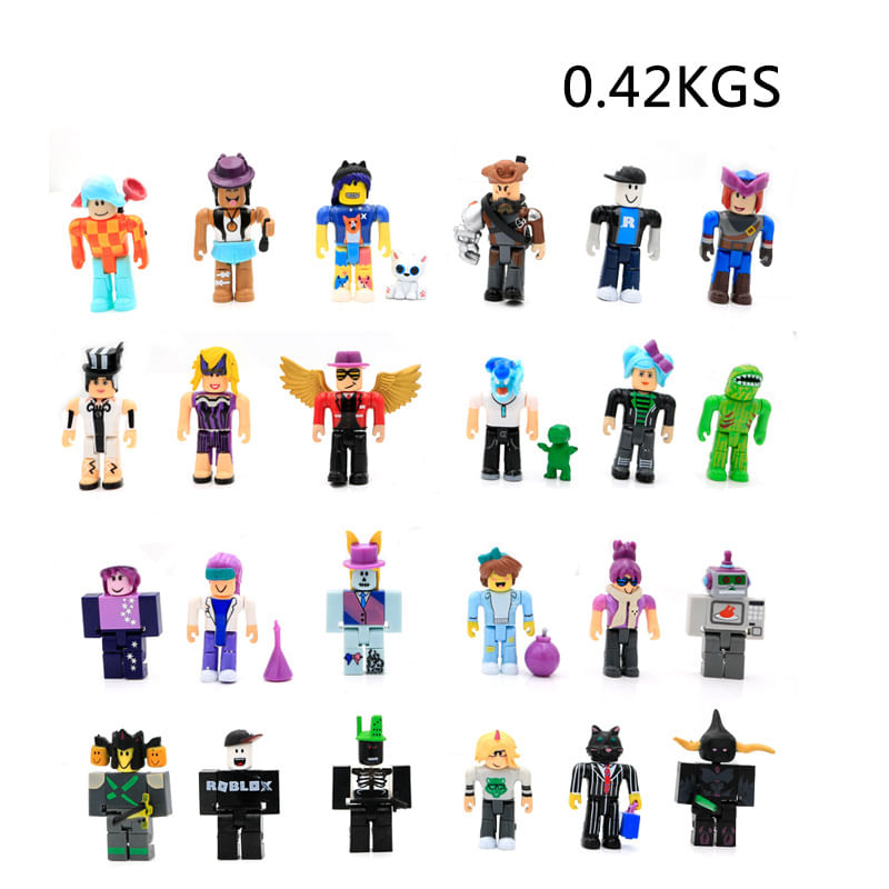 Conjunto De Bonecas Roblox 24 Bonecas Com Peças De Reposição E Brinquedos Infantis