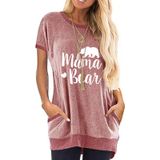 Camiseta Modal E De Algodão Para Mulheres De Estilo Casual E Descontraído