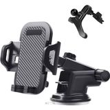 Suporte De Telefone De Carro Giratório De Longa Sucção Para Dashboard/windshi