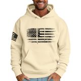 Moletom Masculino Com Capuz Mlyyjckg, Moderno, De Lã Grande, Bege, Tamanho L