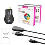 M2 Plus Wireless Co-display Dongle Com Caixa Vermelha Vermelho