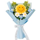 Buquê De Flores Artificiais Flrunwu Sunflowers Blue (1 Pacote)
