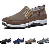 Sapatos Hepvet Cna Trop Para Homens, Confortáveis E Respiráveis, Castanhos 6,5