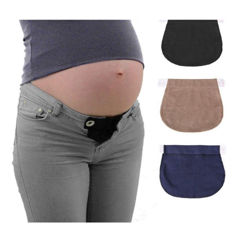 Extensores De Calças Para Grávidas Ou Pessoas Grandes (conjunto De 3)