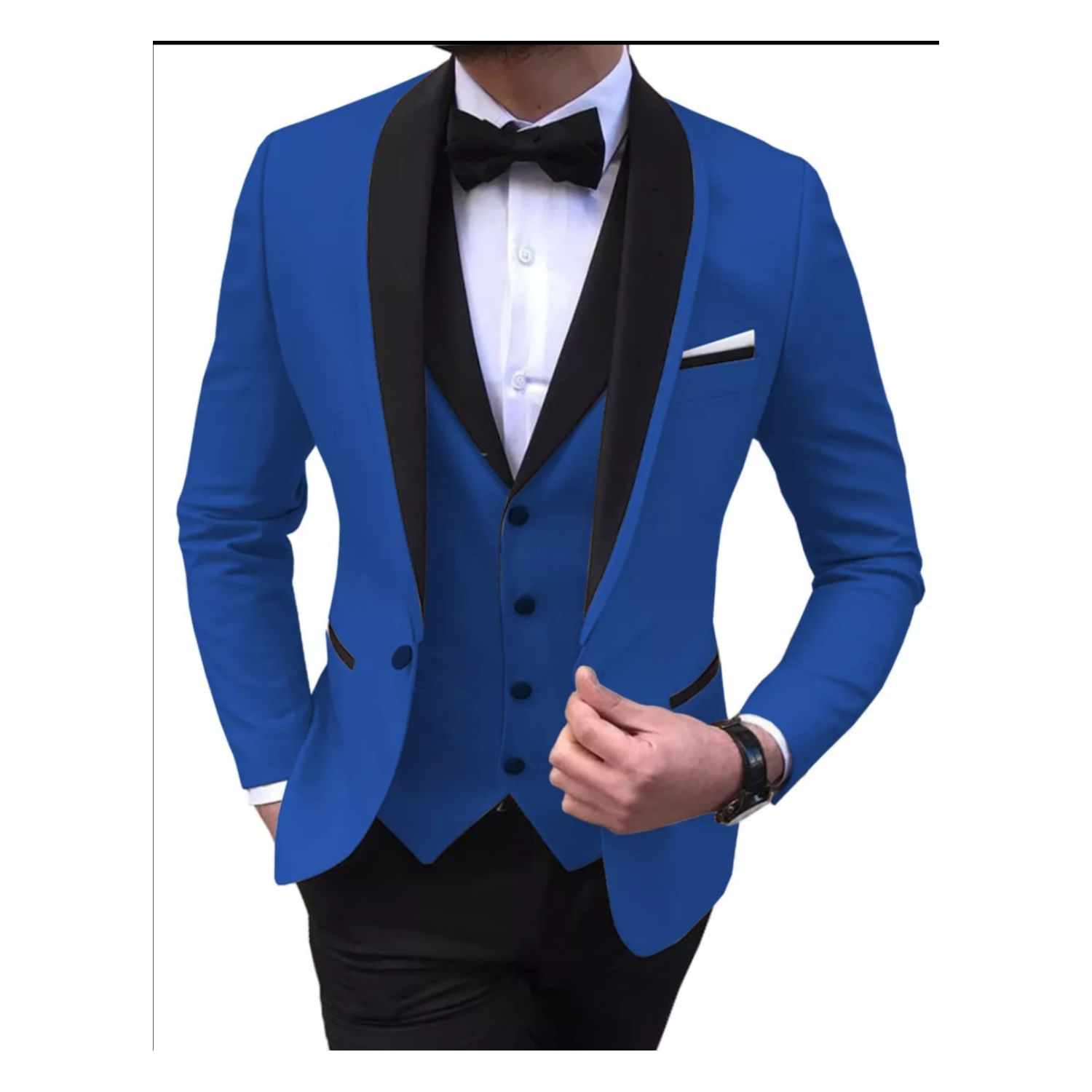 Adequado Para 4 Peças Para Homens, Moda E Festa De Casamento De Alta Qualidade