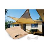 Malha Anti-uv Triangular De 3x3x3x3m Shade Awning Para Exterior