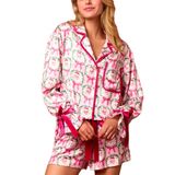 Pijamas Sookabeila Christmas Y2k Borboleta E Shorts Femininos