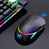 Mouse Para Jogos Sem Fio De Alto Desempenho 3200dpi Rgb Retroiluminado