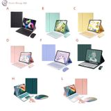 Capa De Teclado E Mouse Para Huawei Matepad Pro Com Teclado Espanhol