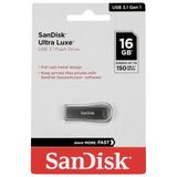 Unidade Flash Usb Sandisk Ultra Luxe 16gb Usb 3.1 Gen 1