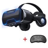 Óculos De Realidade Virtual Vr Box 3d Glasses Com Controlador