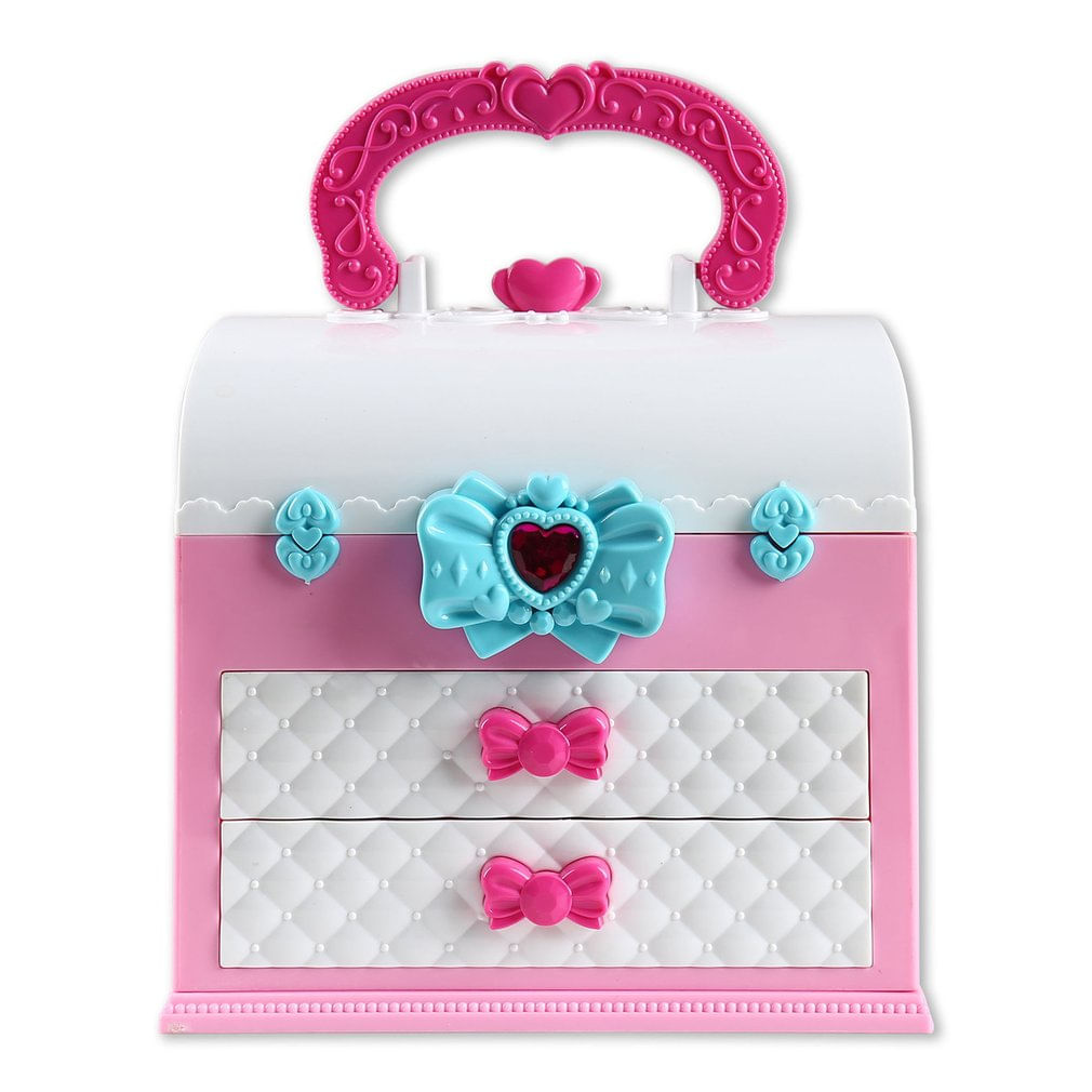 Kit De Maquiagem Princess Blush Shadow Brush Para Meninas