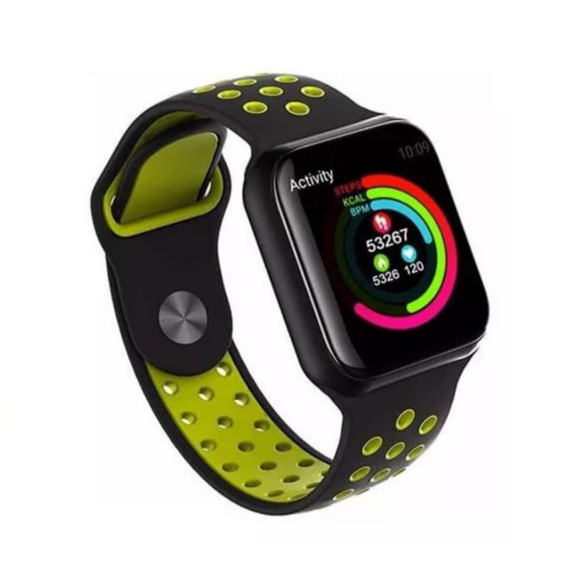 Monitor De Frequência Cardíaca Bluetooth Smart Watch F8 Fitness Tracker