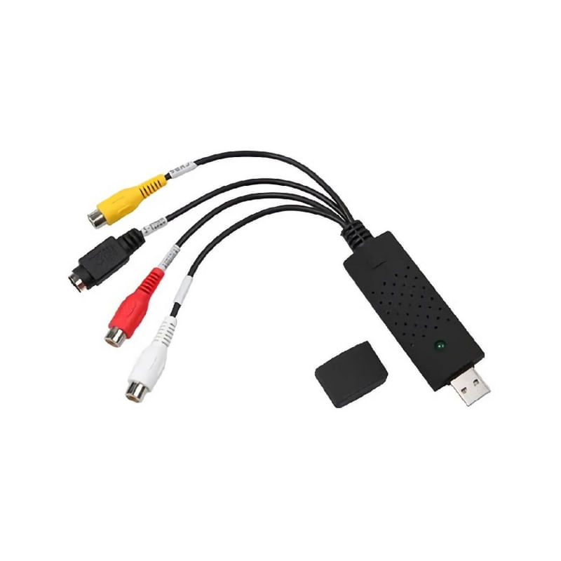 Captura De Áudio E Vídeo Usb 2.0 Rca Av Dvr Para Pc Note