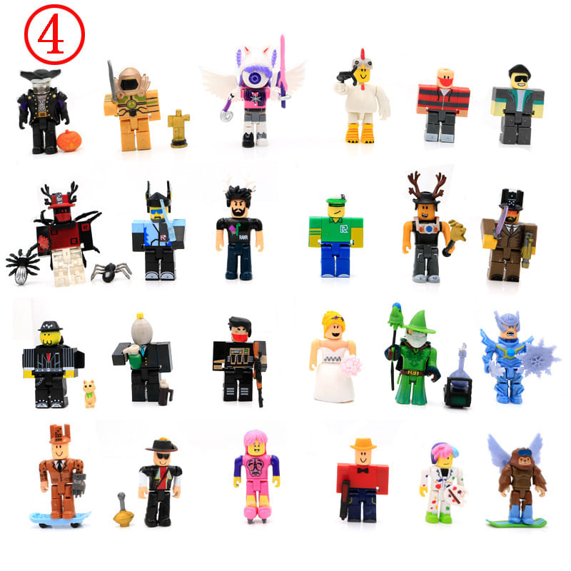 Conjunto De Bonecas Roblox 24 Bonecas Com Peças De Reposição E Brinquedos Infantis