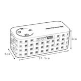 Alto-falante Portátil, Sensor De Toque Sem Fio Com Slot Para Cartão Micro Tf