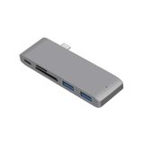 Adaptador Usb Usb C Hub 5 Em 1 Multiportas Para Macbook Pro