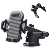 Suporte Para Celular Para Montagem Em Carro 3 Em 1 Giratório Flexível