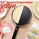 Máquina Elétrica Para Fazer Pizza De Crepe 900w 220v Antiaderente