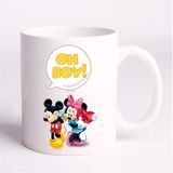 Decoração De Adesivo De Parede Kids Mickey Pvc 20x30cm