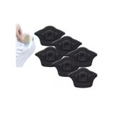 Almofadas De Calcanhar Ortopédicas X6, Protetor De Calcanhar, Sapatos Pretos