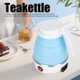 Chaleira Elétrica Portátil Dobrável De Silicone De Qualidade Alimentar 600w