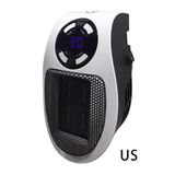 Aquecedor De Ar Elétrico Mini 110-220v Com Aquecimento De Cerâmica Ptc